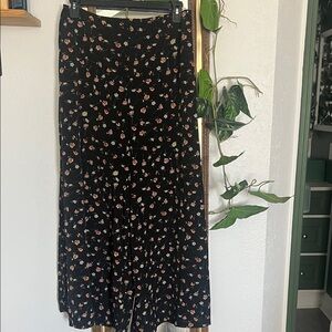 Floral Wide Leg flow pants